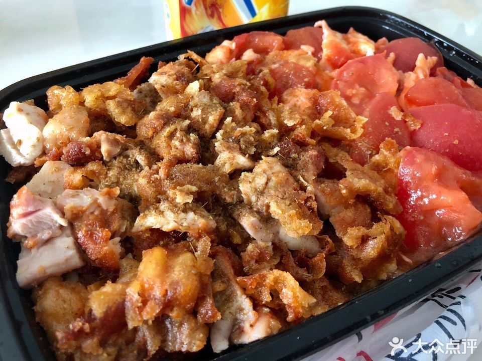 番茄脆皮鸡饭图片