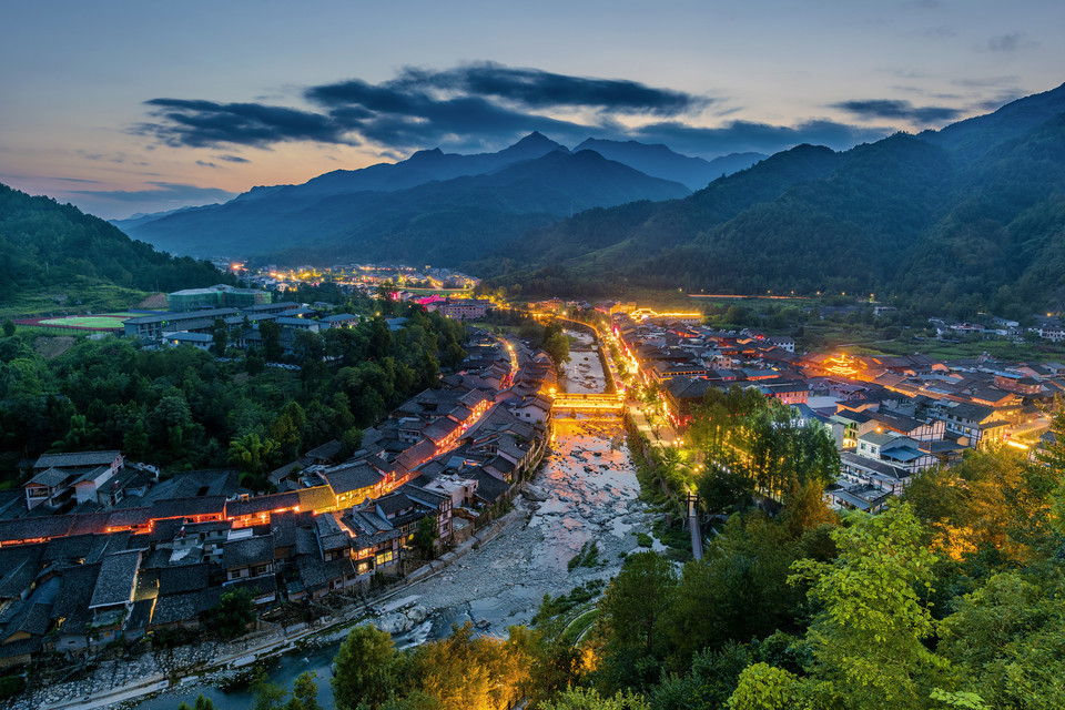 青木川古鎮地圖