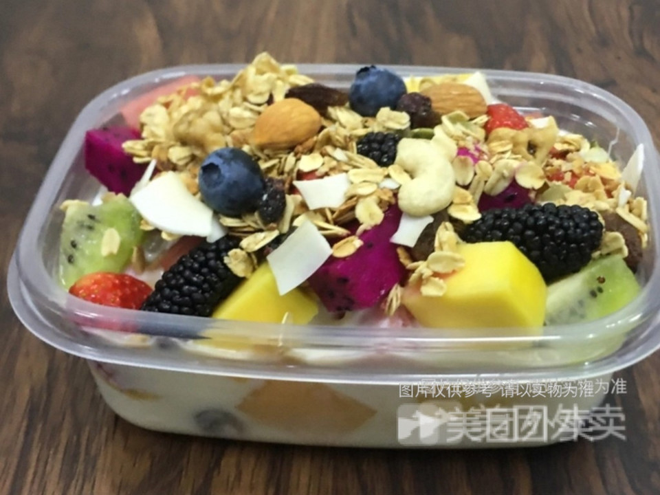 燕麦坚果水果捞图片