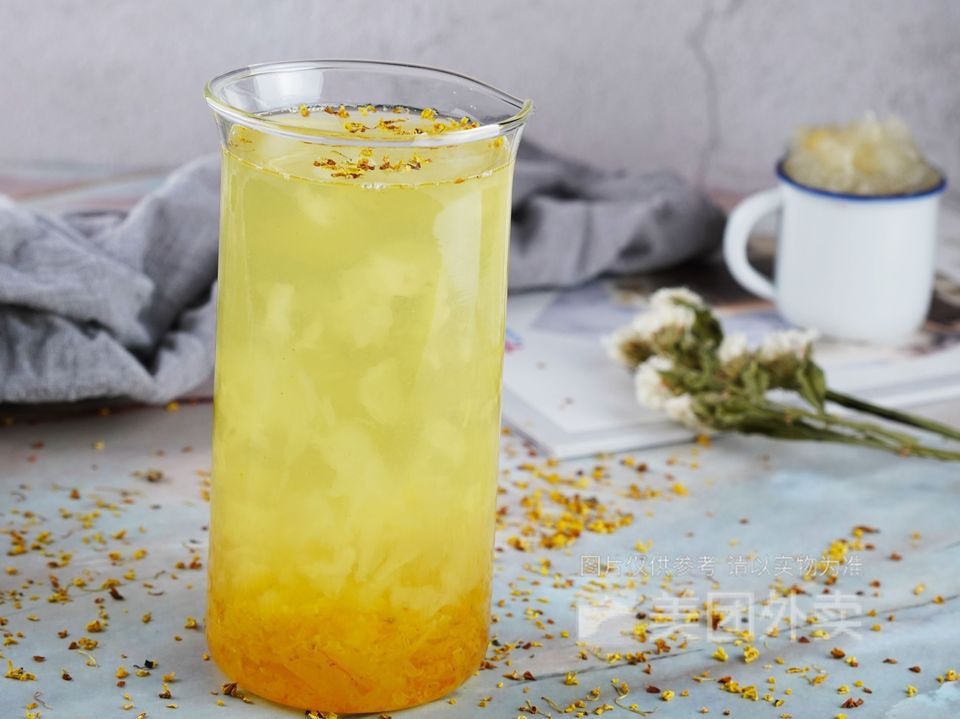 黄金柚子茶图片