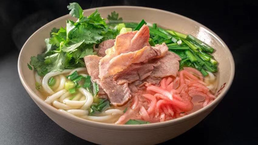 原汤牛肉粉图片