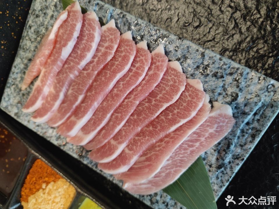 雪花松板肉图片