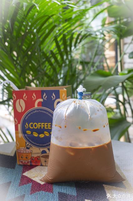 老挝冰咖啡图片