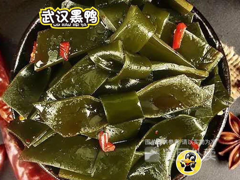 麻辣海带结图片