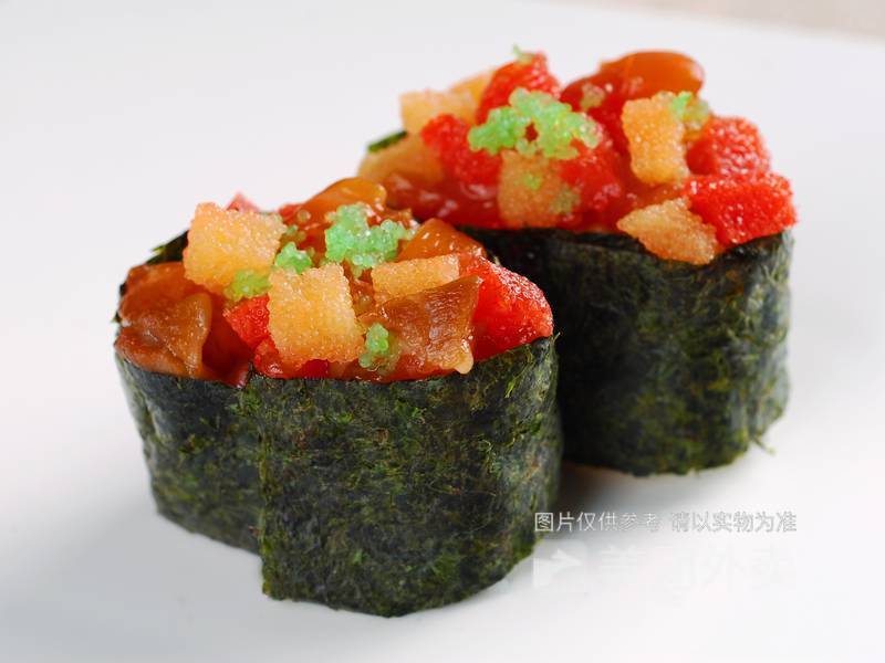 芒果蟹籽军舰图片