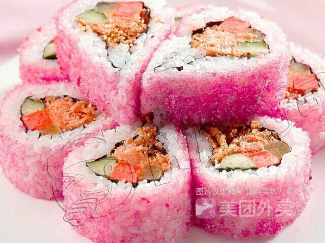 樱花之恋卷寿司招牌海苔寿司推荐菜:n多寿司(新街口店)位于苏州市湖东