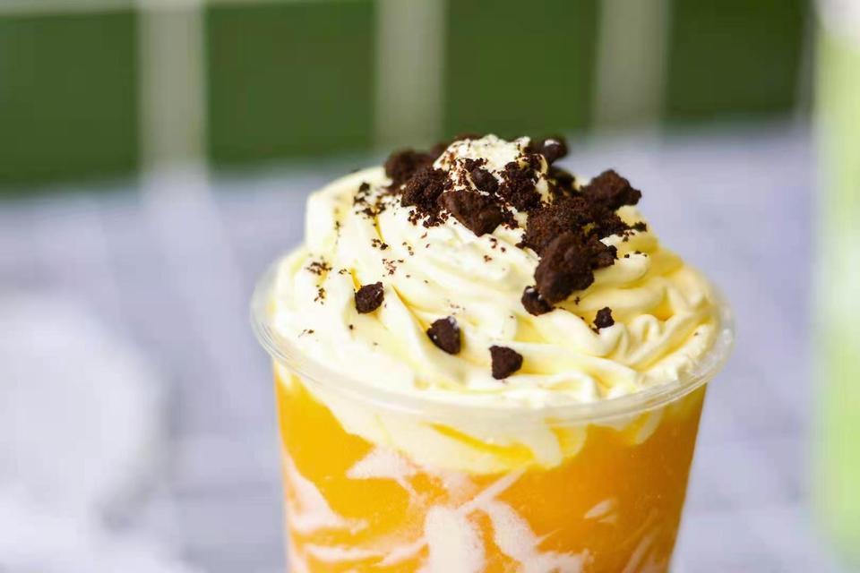 香芒西西奶芙图片