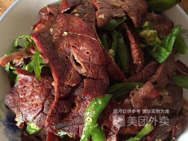 凉拌卤猪肺图片