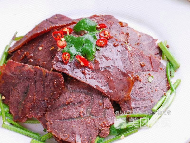 凉拌牛肉图片