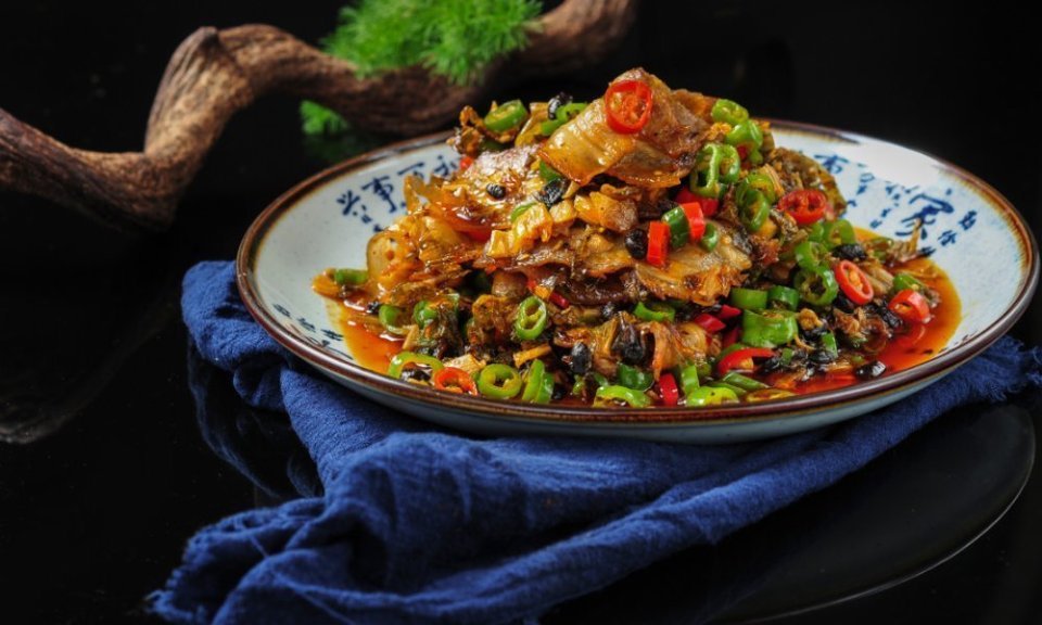 盐菜回锅肉图片