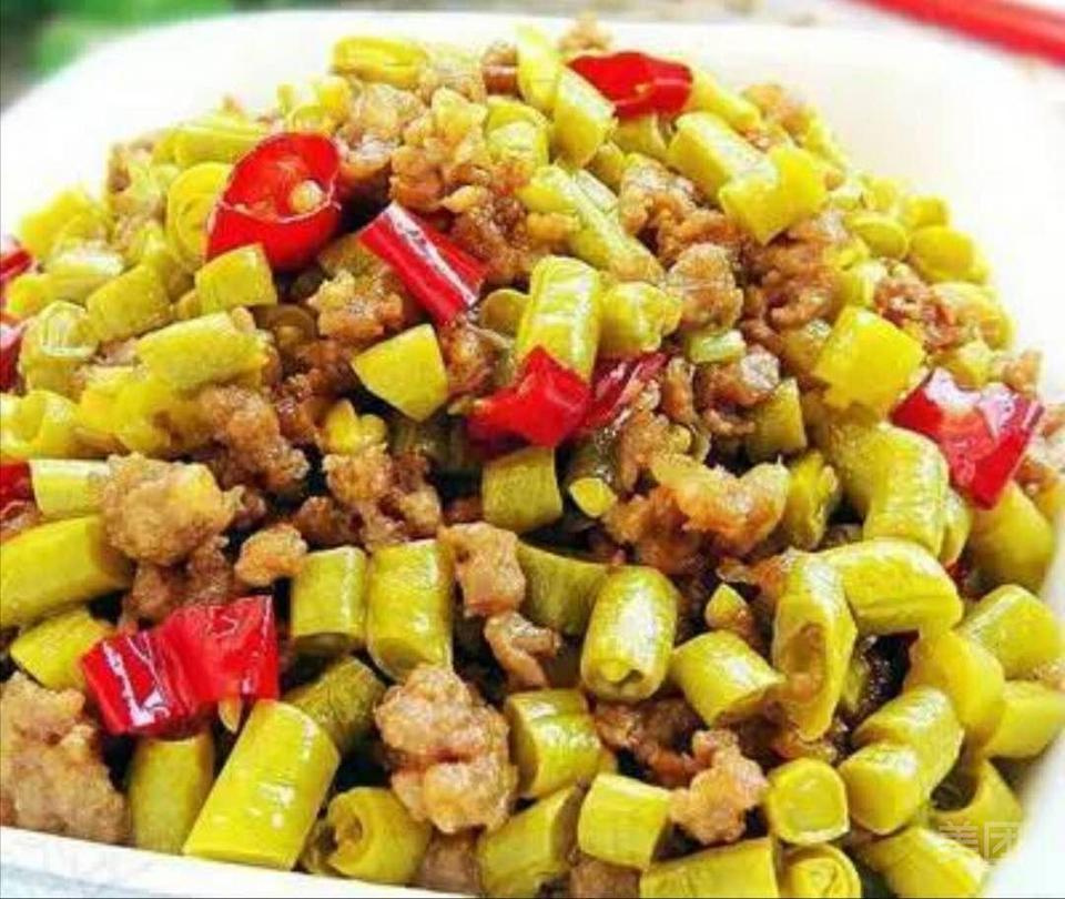 烂肉豇豆图片