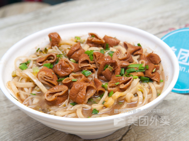 雪菜大肠面图片