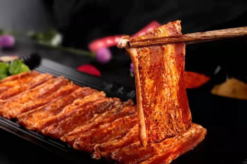 麻辣五花肉图片