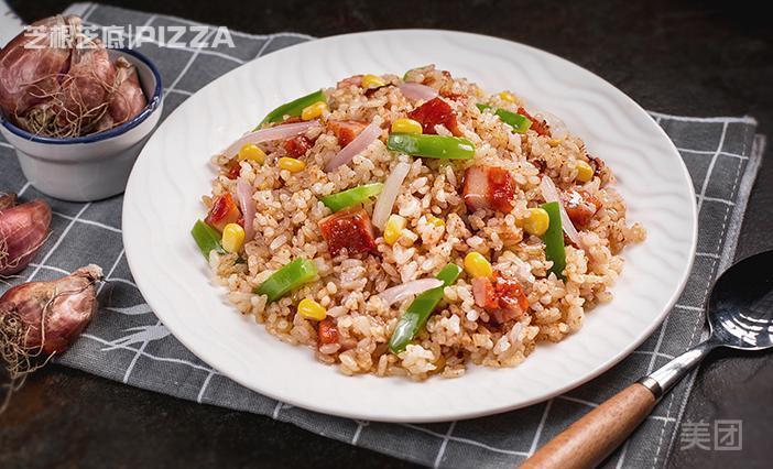 意式红葱鸡肉饭图片