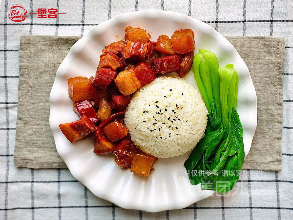 毛氏红烧肉饭图片