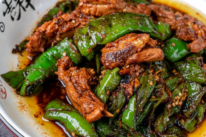 擂辣椒排骨图片