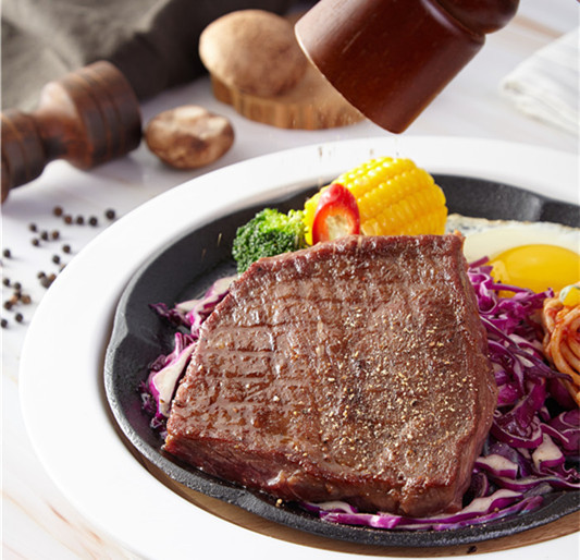 顶级新西兰雪花牛扒图片