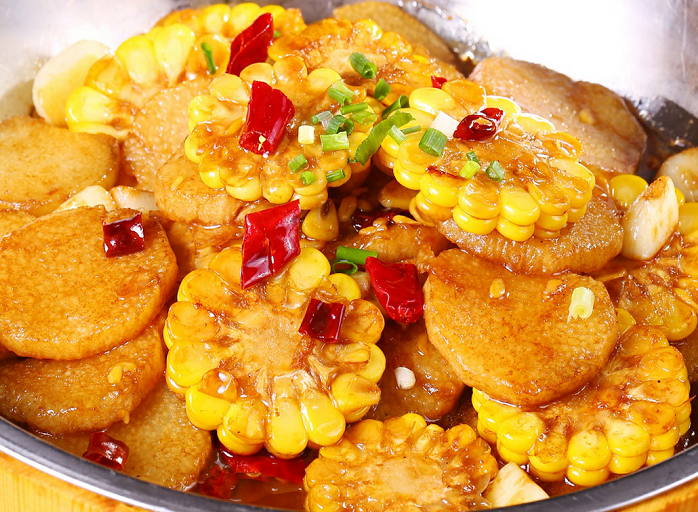 玉米烧淮山图片