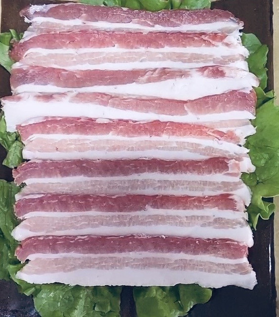 大刀五花肉 泥肠