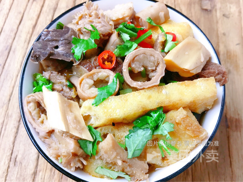 萝卜豆腐牛杂图片