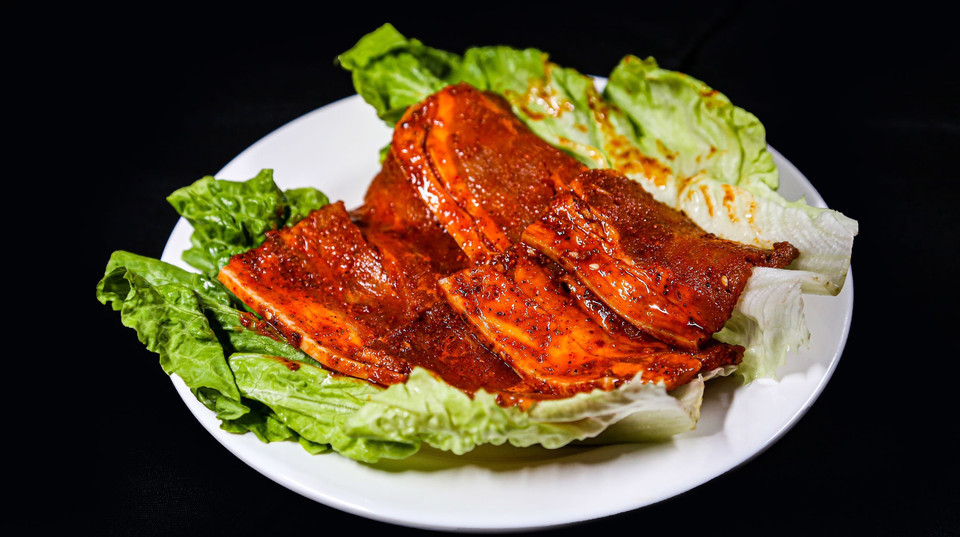 麻辣五花肉图片