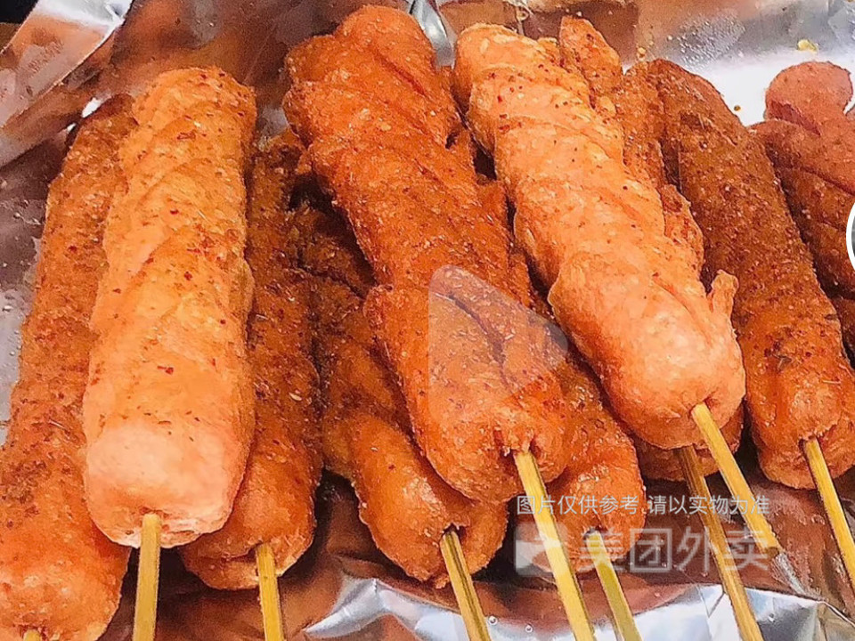 网红淀粉肠图片