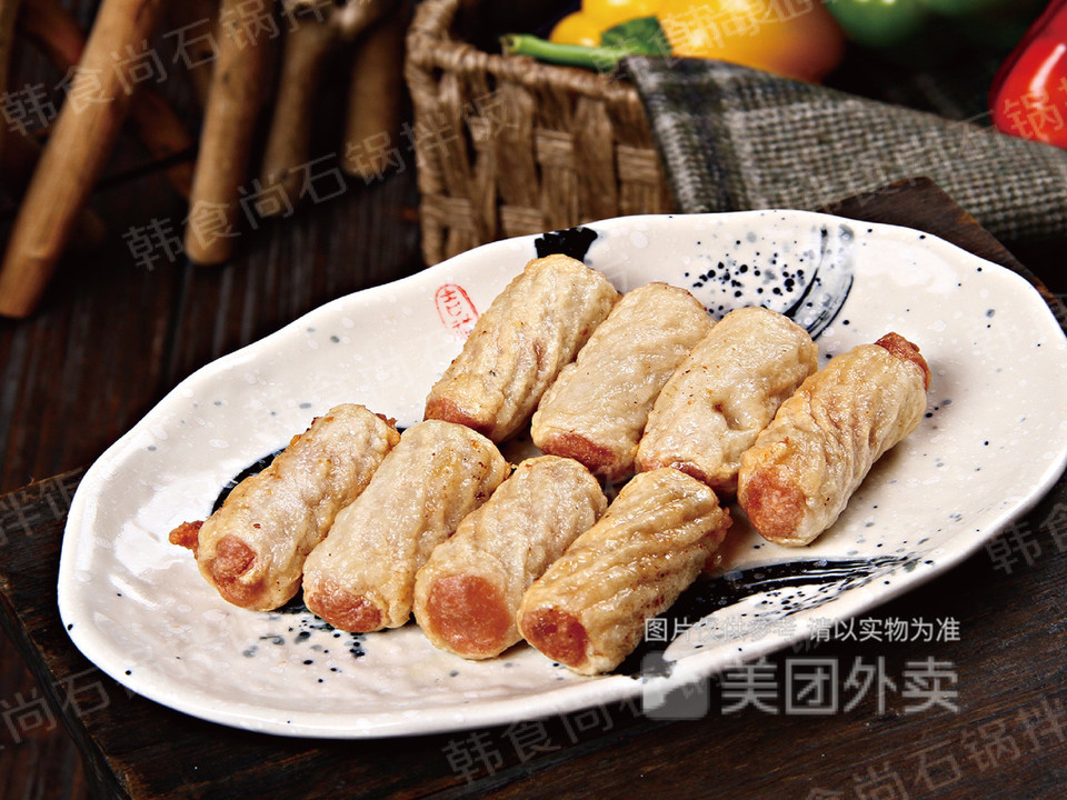 鲜香烤鱼肉卷图片