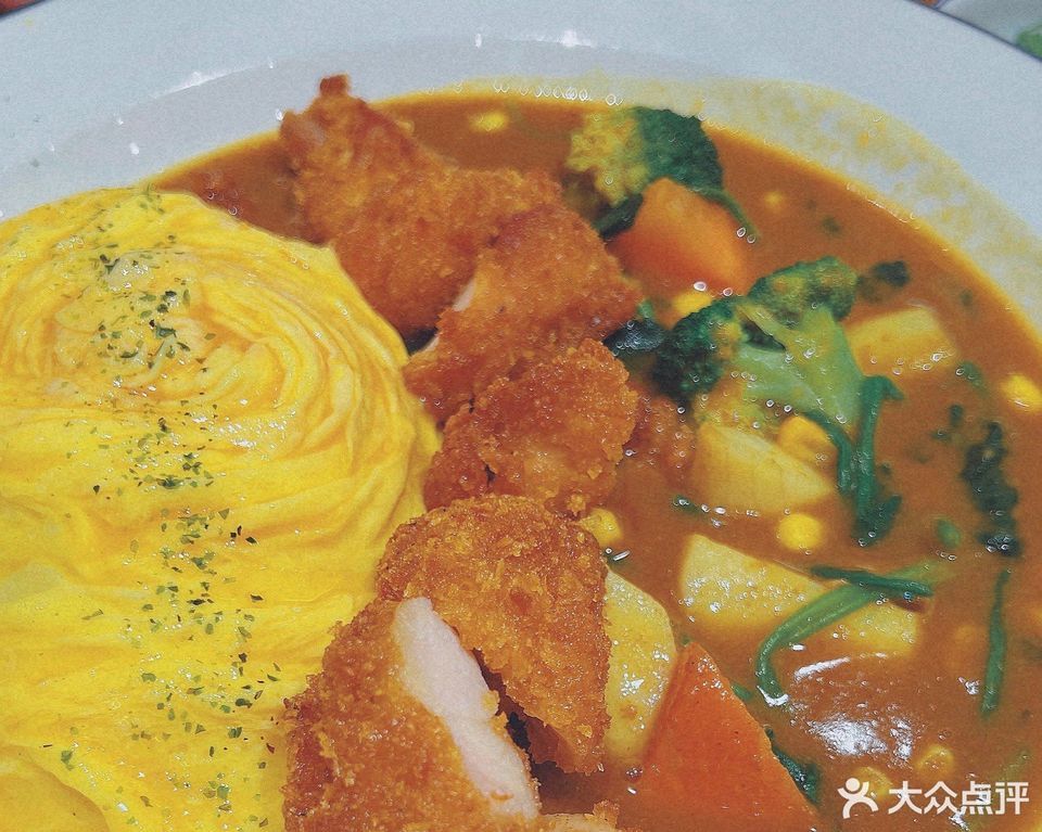 池奈日式咖喱蛋包饭熙地港店