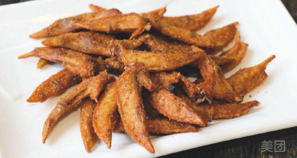 香炸鸡尖图片