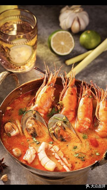 冬阴功海鲜汤图片