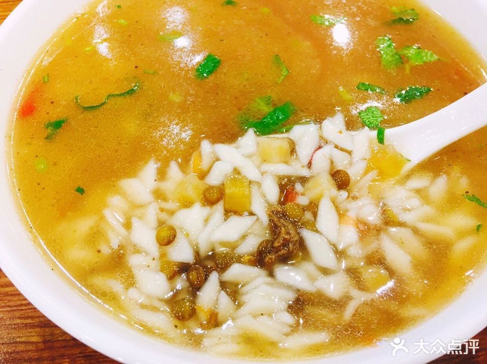 胡子王扁豆面图片