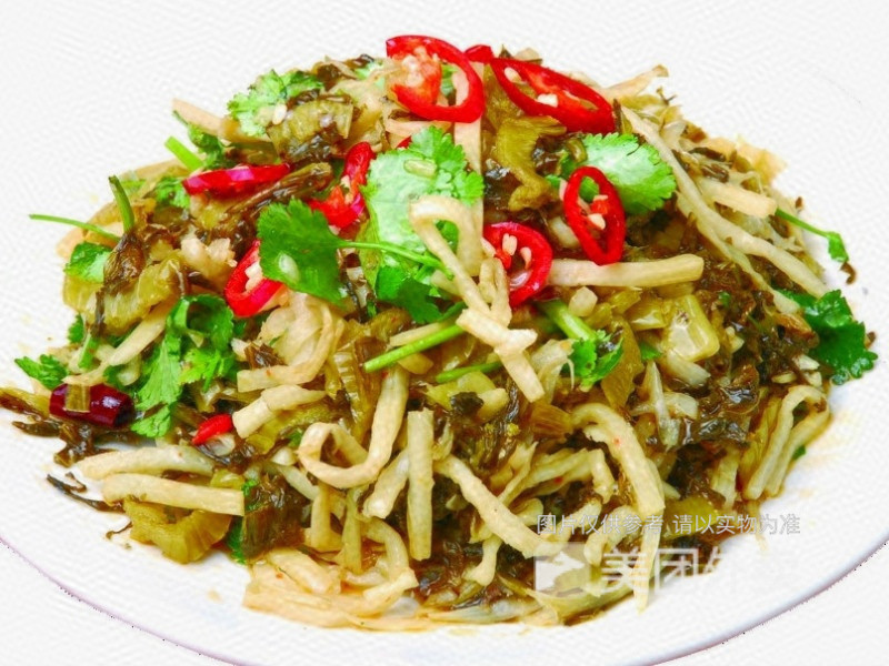 梅菜笋丝炒肉图片