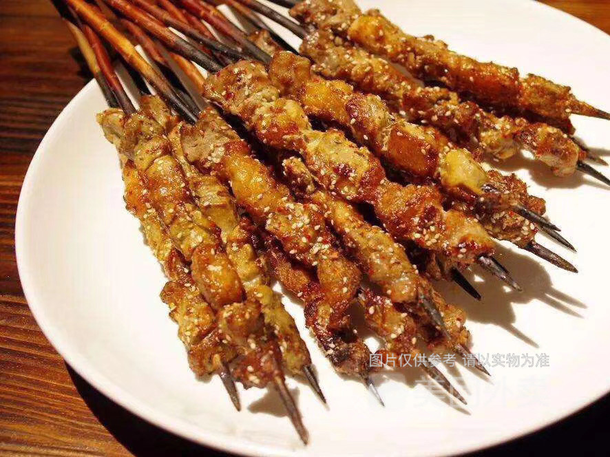 红柳烤肉串图片