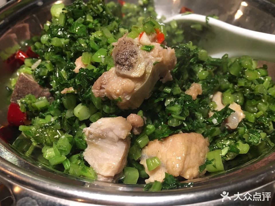 捞菜排骨图片