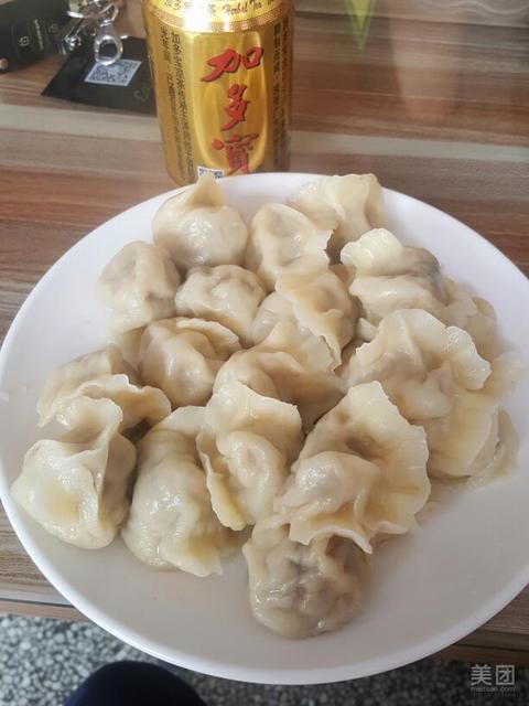 茴香大肉饺子推荐菜:福缘长垣饭店位于郑州市惠济区金桥路与花园路