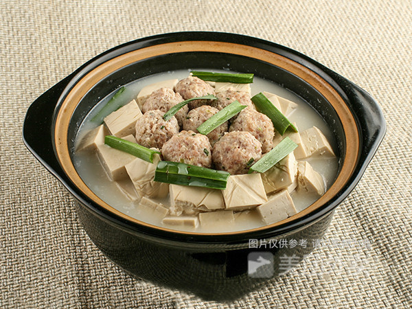 砂锅丸子豆腐图片