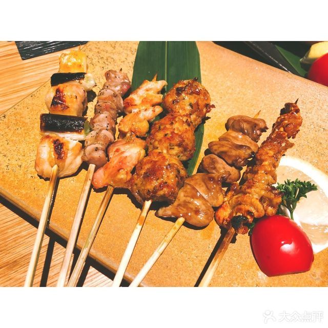烤串拼盘图片