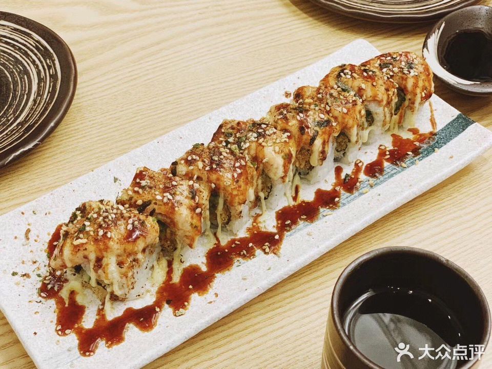 焦糖三文鱼卷图片