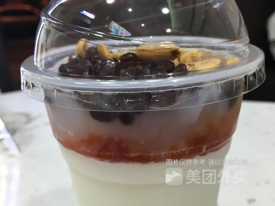 巧克力双皮奶图片