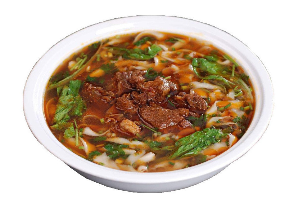 牛肉炒刀削面图片