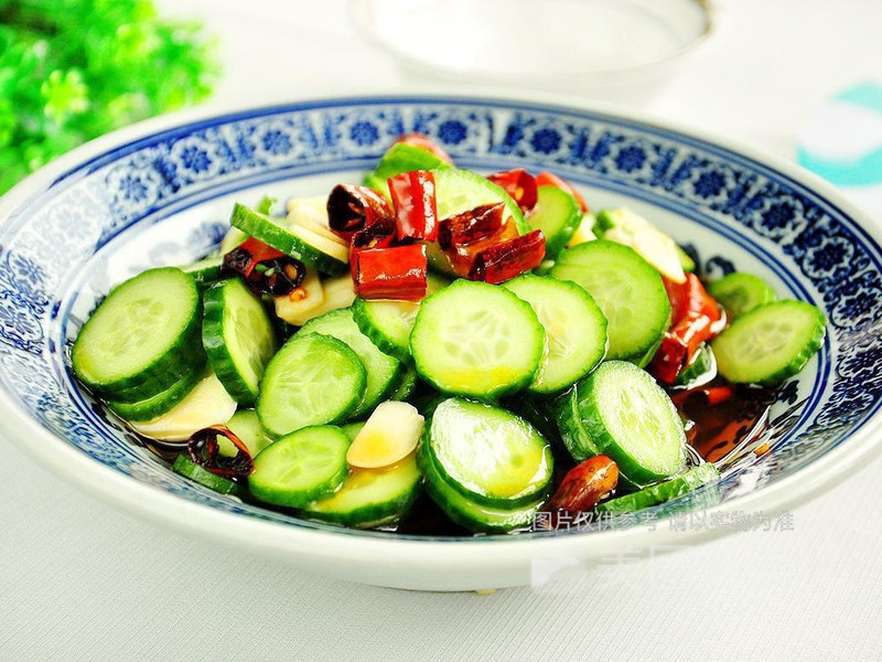 蒜片黄瓜图片