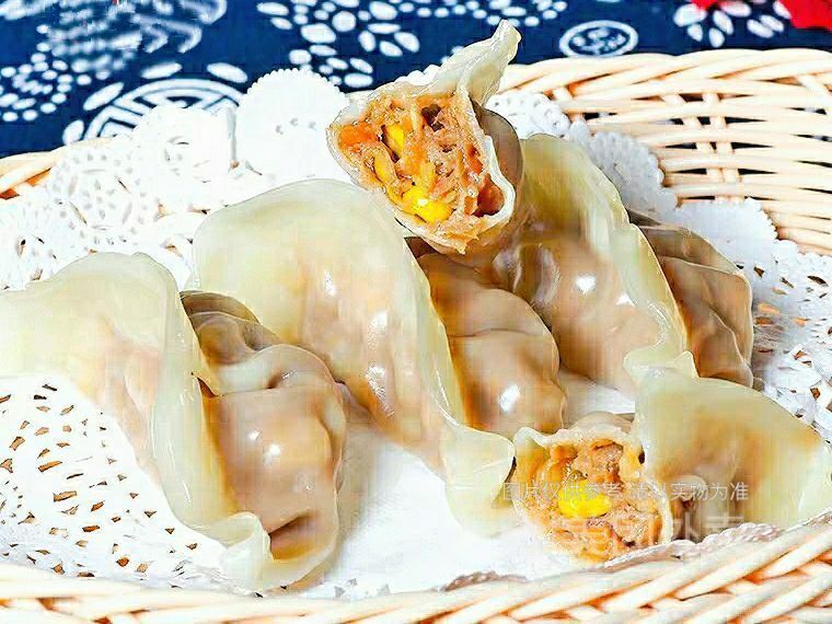 玉米猪肉蒸饺图片