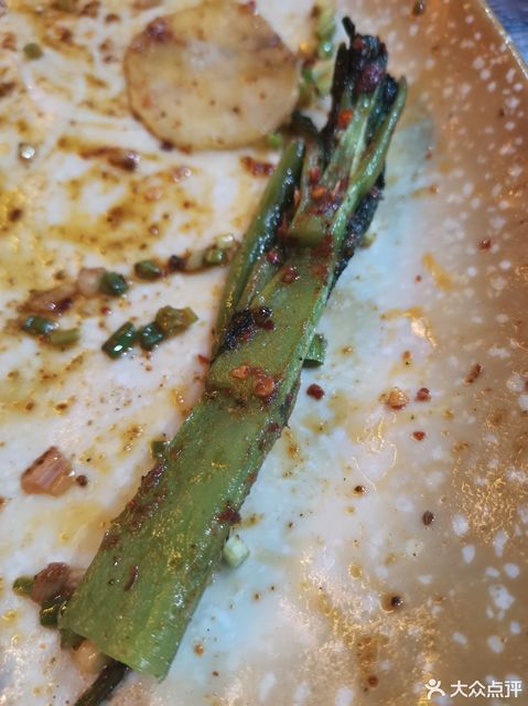 烧烤莴笋尖图片