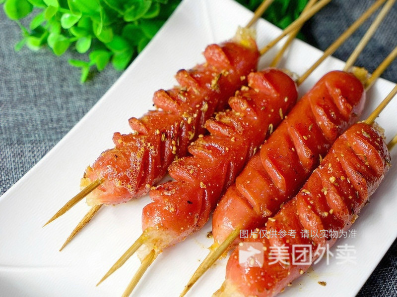 炸台湾烤肠图片