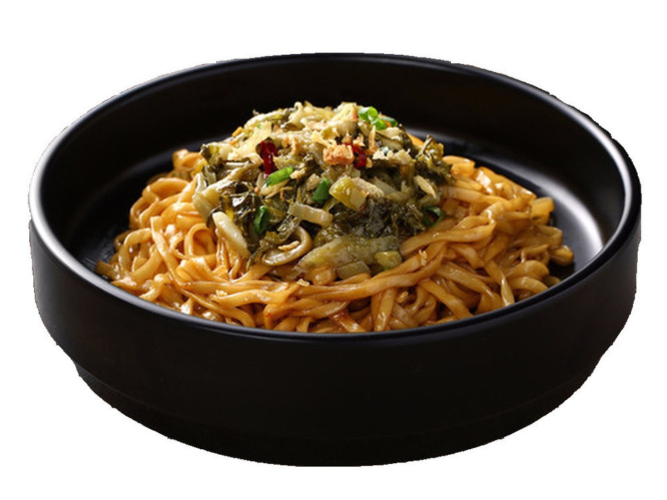 酸菜牛肉拌面图片