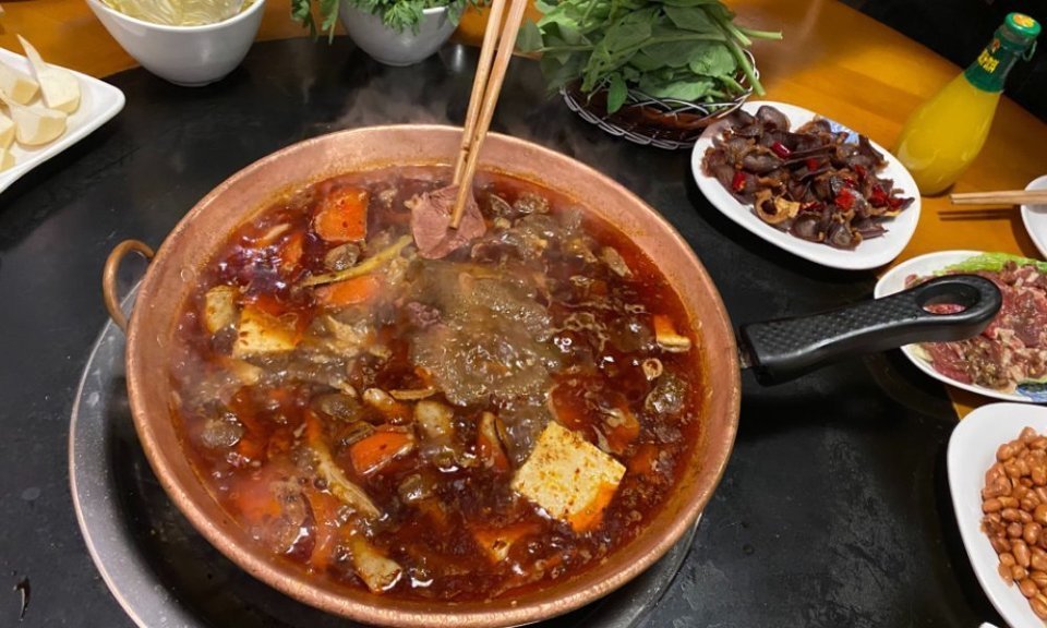 清真铜瓢牛肉火锅