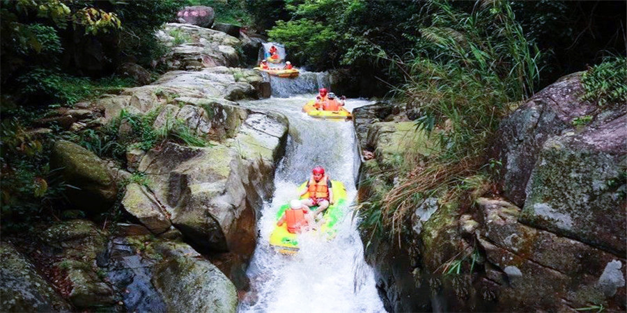 天水涧漂流地址(位置,怎么去,怎么走,在哪,在哪里,在哪儿):六安市金寨