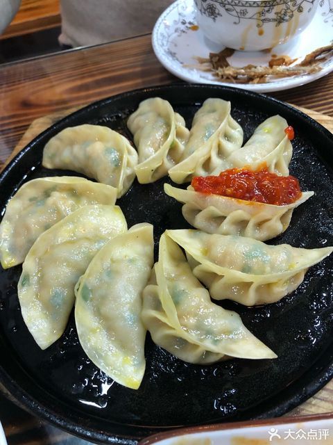 铁板饺图片