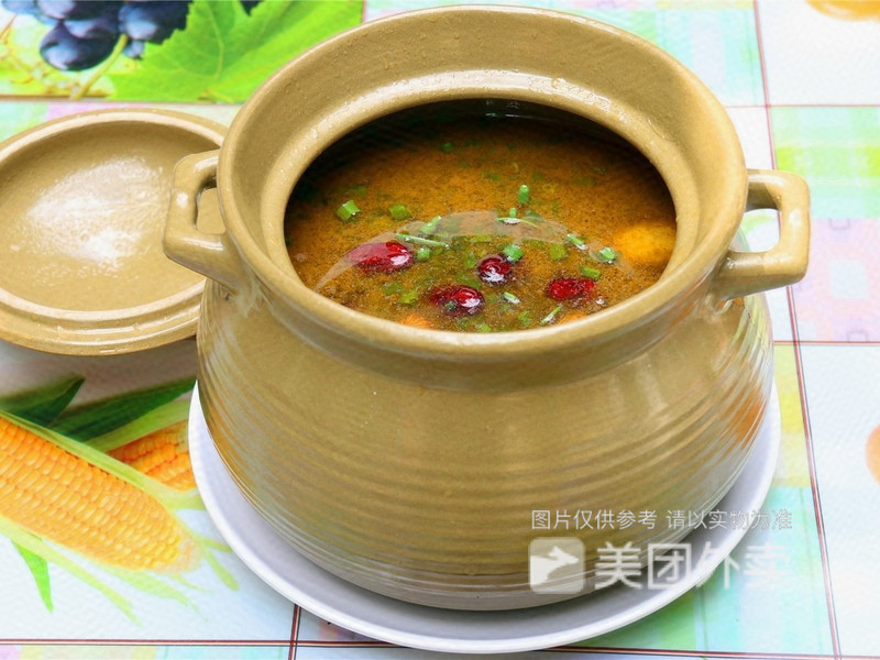 百年草老鸭汤图片