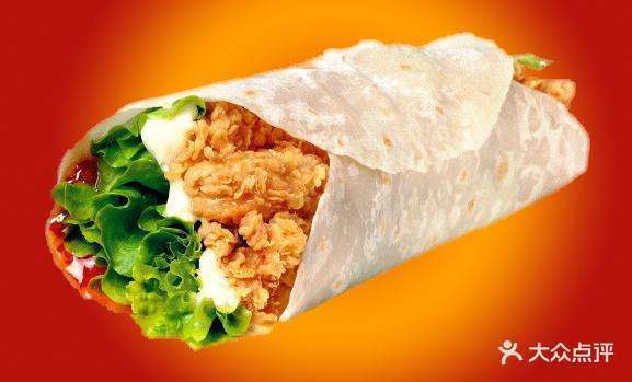 香辣鸡肉卷图片